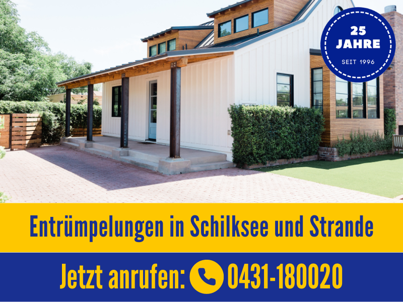 Entrümpelung in Schilksee
